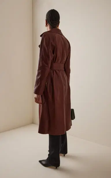 ARMA Yava Plonge Vegetal Trench Coat | Thumbnail 4 ARMA Yava Plonge Vegetal Trench Coat | Thumbnail 4