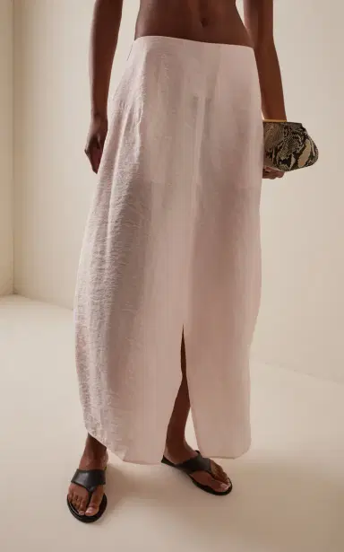 TOTEME Silk-Blend Parachute Maxi Skirt | Thumbnail 3