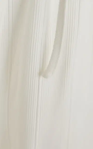TOTEME Woven Stripe Drawstring Trousers | Thumbnail 5 TOTEME Woven Stripe Drawstring Trousers | Thumbnail 5