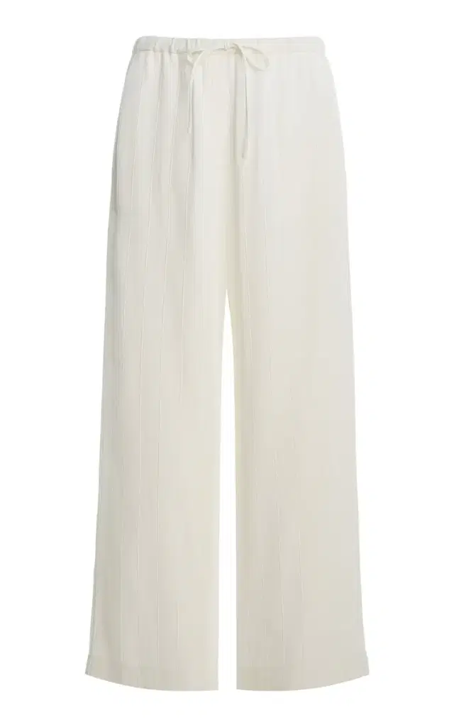 Toteme Woven Stripe Drawstring Trousers
