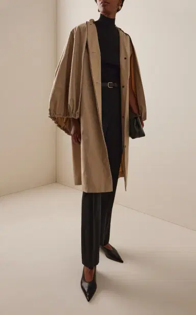 TOTEME Detachable Cape Coat | Thumbnail 2 TOTEME Detachable Cape Coat | Thumbnail 2