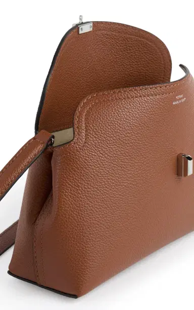 TOTEME T-Lock Leather Clutch | Thumbnail 4 TOTEME T-Lock Leather Clutch | Thumbnail 4