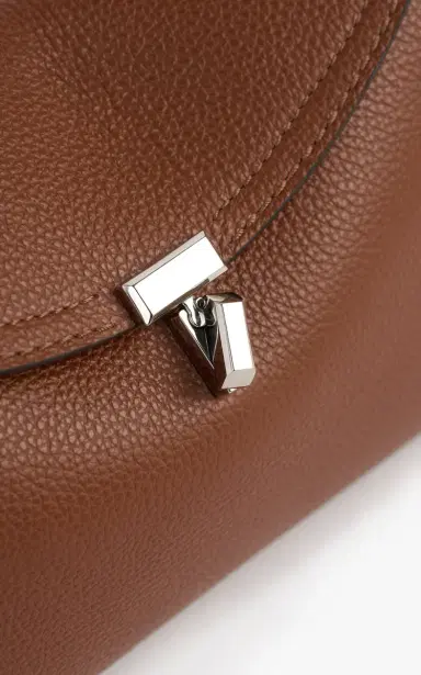 TOTEME T-Lock Leather Clutch | Thumbnail 5 TOTEME T-Lock Leather Clutch | Thumbnail 5