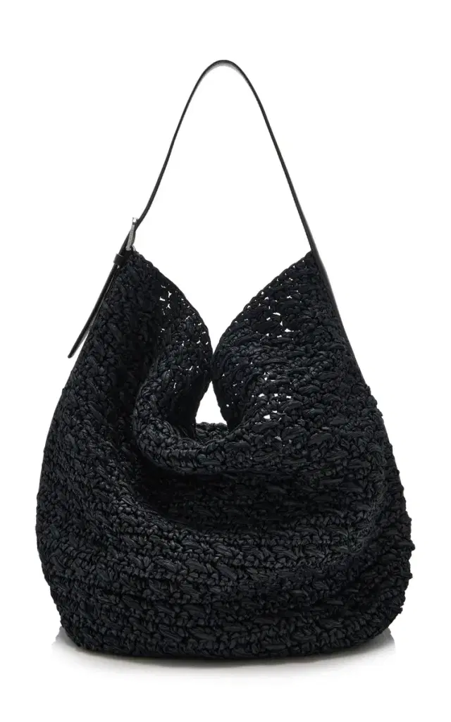 Toteme Belted Raffia Tote