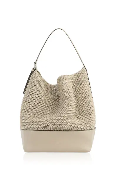 Toteme Belted Woven-Leather Tote Bag | Thumbnail 1