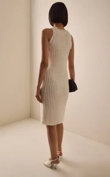 TOTEME Mohair-Blend Knit Midi Dress | Thumbnail 4 TOTEME Mohair-Blend Knit Midi Dress | Thumbnail 4