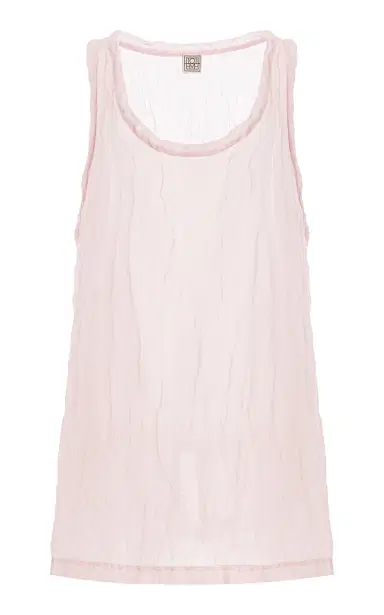TOTEME Crinkled Gauze Tank | Thumbnail 6 TOTEME Crinkled Gauze Tank | Thumbnail 6