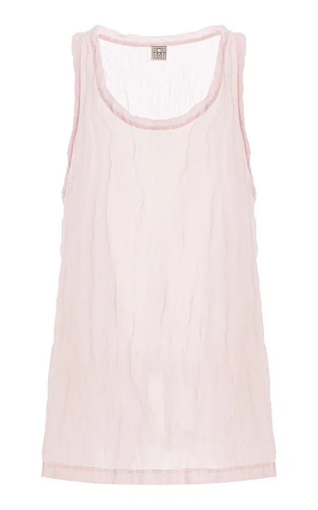 Toteme Crinkled Gauze Tank