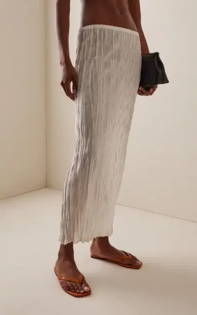 TOTEME Crinkled Knit Skirt | Thumbnail 3 TOTEME Crinkled Knit Skirt | Thumbnail 3