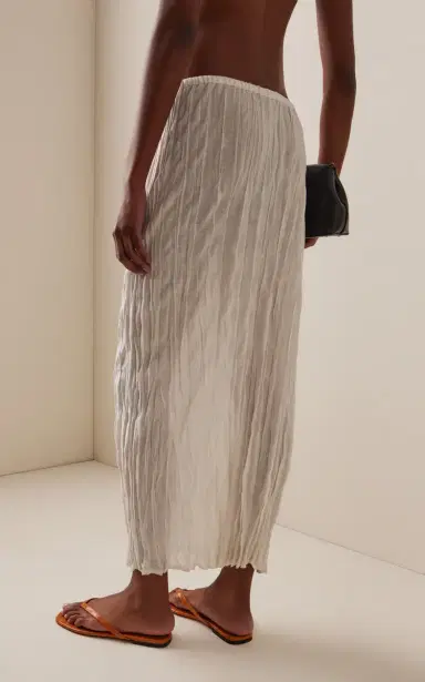 TOTEME Crinkled Knit Skirt | Thumbnail 4 TOTEME Crinkled Knit Skirt | Thumbnail 4