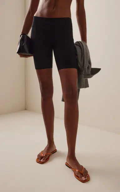 TOTEME Knit Biker Shorts | Thumbnail 3 TOTEME Knit Biker Shorts | Thumbnail 3