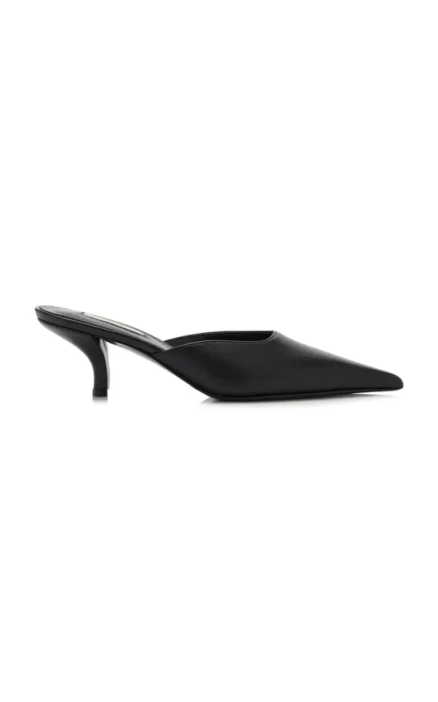 Toteme Sharp Leather Mules