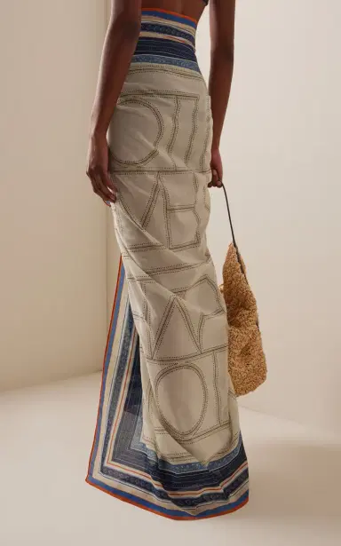 Toteme Collector Cotton-Blend Voile Sarong | Thumbnail 4
