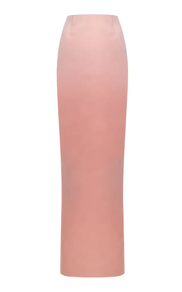 The New Arrivals Ilkyaz Ozel Lee Satin Maxi Skirt