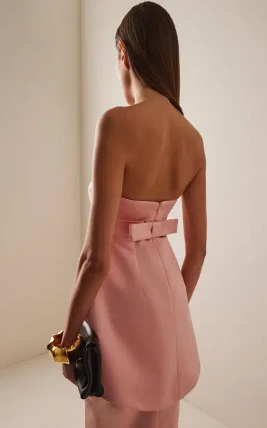 The New Arrivals Ilkyaz Ozel Lee Strapless Satin Top | Thumbnail 4 The New Arrivals Ilkyaz Ozel Lee Strapless Satin Top | Thumbnail 4
