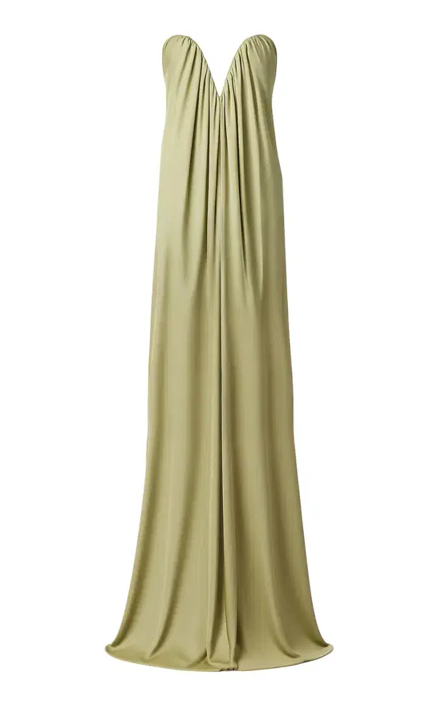 Olivienne Strapless Jersey Maxi Dress