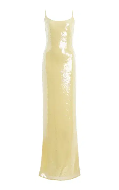 The New Arrivals Ilkyaz Ozel Exclusive Isis Sequined Maxi Dress | Thumbnail 1