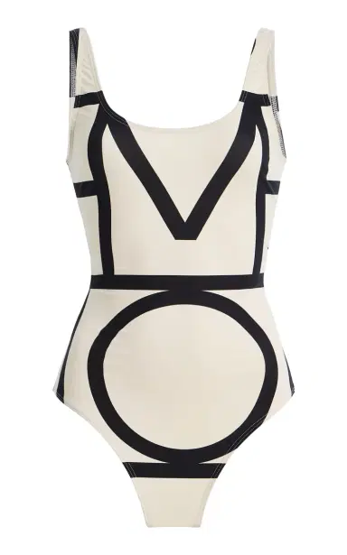 Toteme Monogram One-Piece Swimsuit | Thumbnail 6 Toteme Monogram One-Piece Swimsuit | Thumbnail 6