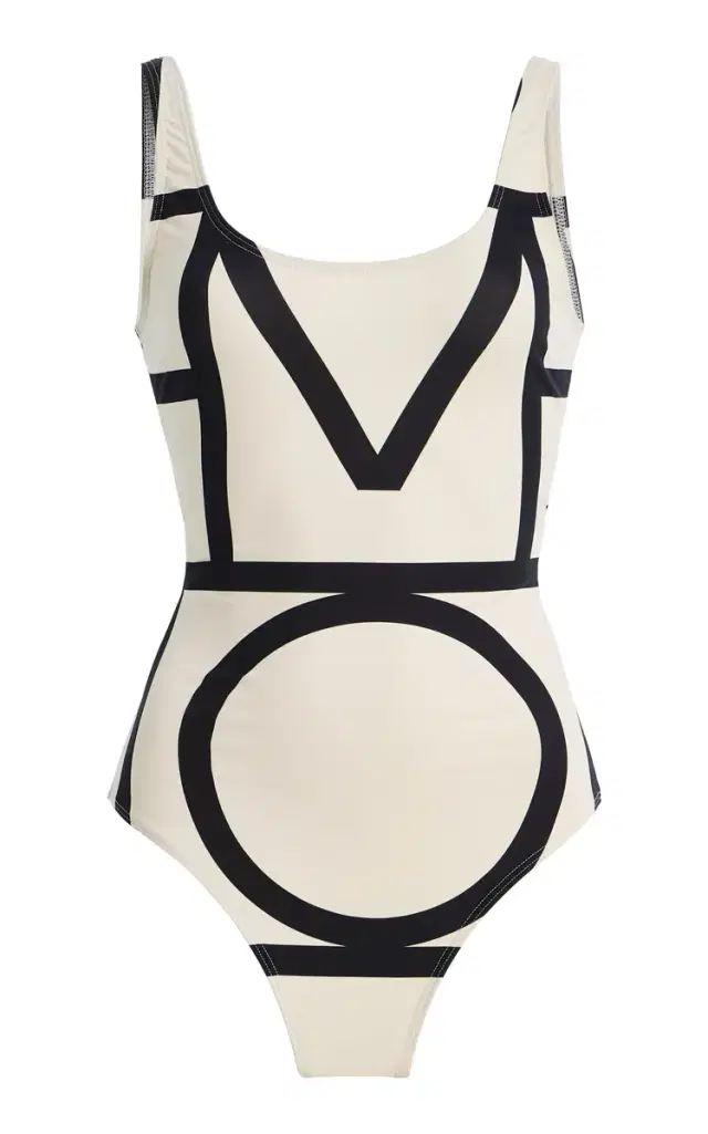 Monogram One-Piece Swimsuit