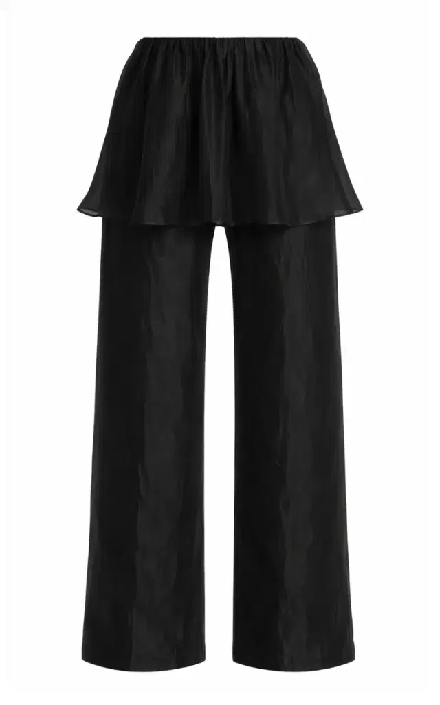The Garment Gilian Organza Peplum Pants
