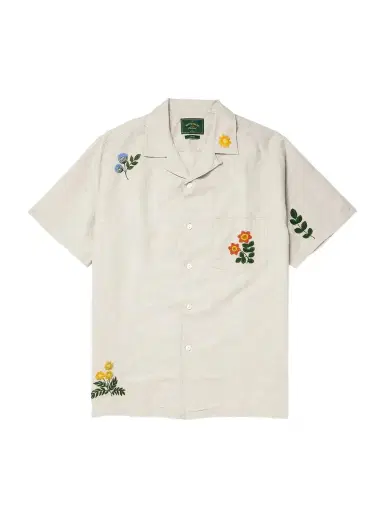 Portuguese Flannel Convertible-Collar Embroidered Linen and Cotton-Blend Shirt - Men | Thumbnail 1 Portuguese Flannel Convertible-Collar Embroidered Linen and Cotton-Blend Shirt - Men | Thumbnail 1