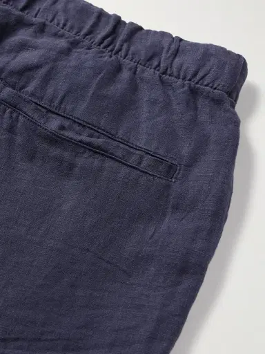Hartford Joggy Straight-Leg Linen Drawstring Trousers - Men | Thumbnail 5