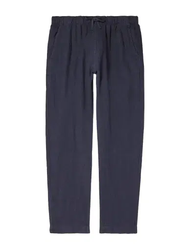 Hartford Joggy Straight-Leg Linen Drawstring Trousers - Men | Thumbnail 1