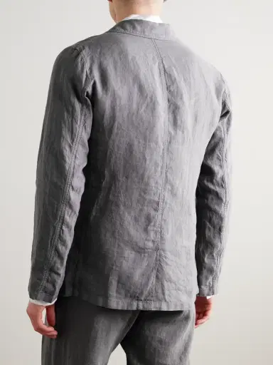 Hartford Jobby Pat Linen Suit Jacket - Men | Thumbnail 4