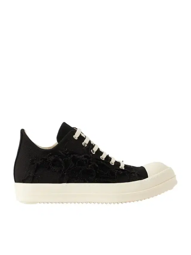 Ramones Frayed Denim Sneakers - Men