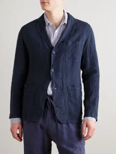 Hartford Jobby Pat Linen Suit Jacket - Men | Thumbnail 3 Hartford Jobby Pat Linen Suit Jacket - Men | Thumbnail 3