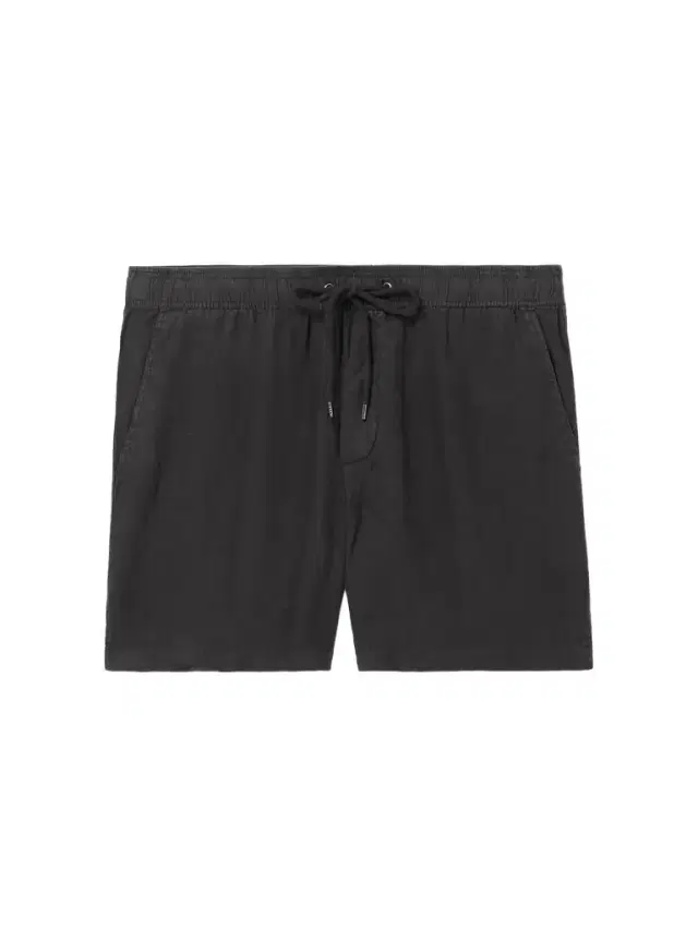 Straight-Leg Garment-Dyed Linen Drawstring Shorts - Men