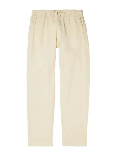 Hartford Joggy Straight-Leg Linen Drawstring Trousers - Men | Thumbnail 1