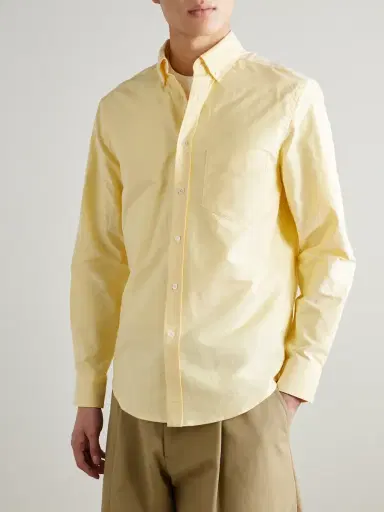 Portuguese Flannel Belavista Button-Down Collar Cotton Shirt - Men | Thumbnail 3 Portuguese Flannel Belavista Button-Down Collar Cotton Shirt - Men | Thumbnail 3