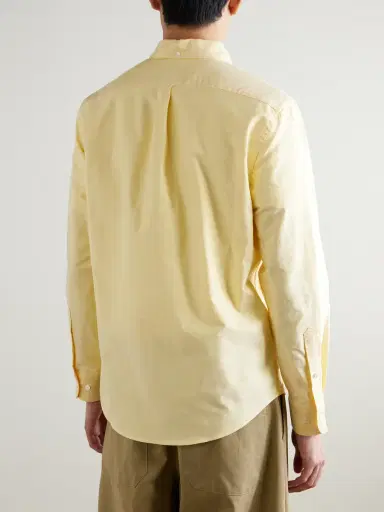 Portuguese Flannel Belavista Button-Down Collar Cotton Shirt - Men | Thumbnail 4 Portuguese Flannel Belavista Button-Down Collar Cotton Shirt - Men | Thumbnail 4