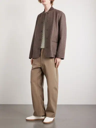 Loro Piana Chilton Herringbone Virgin Wool and Cashmere-Blend Jacket - Men | Thumbnail 2