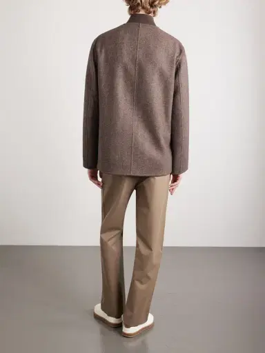 Loro Piana Chilton Herringbone Virgin Wool and Cashmere-Blend Jacket - Men | Thumbnail 4