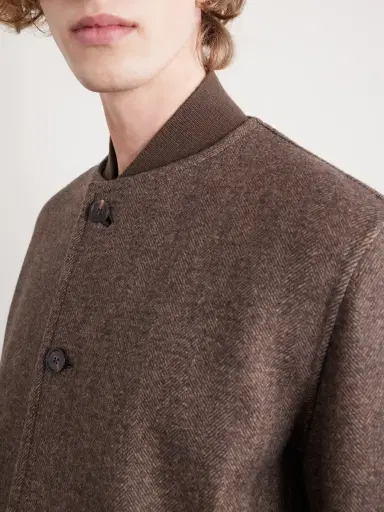 Loro Piana Chilton Herringbone Virgin Wool and Cashmere-Blend Jacket - Men | Thumbnail 5