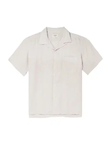 Hartford Palmito Mc Pat Convertible-Collar Linen Shirt - Men | Thumbnail 1