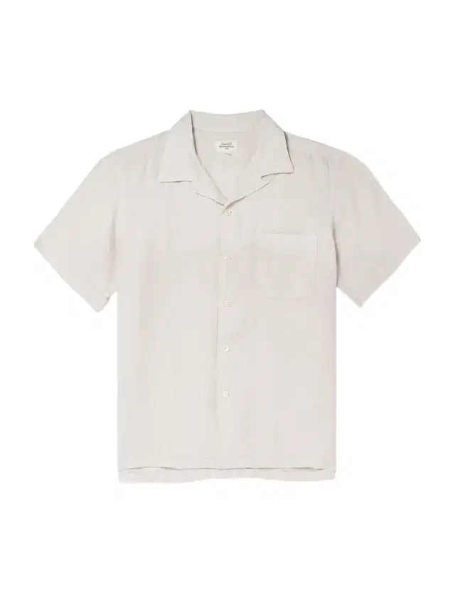 Hartford Palmito Mc Pat Convertible-Collar Linen Shirt - Men