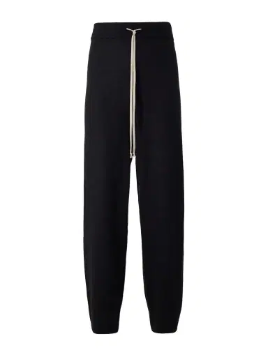 Rick Owens Tapered Boiled-Cashmere Sweatpants - Men | Thumbnail 1