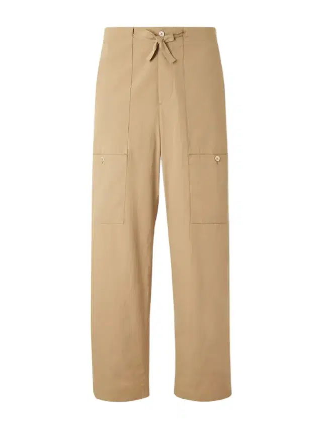 Jil Sander Straight-Leg Cotton Drawstring Cargo Trousers - Men