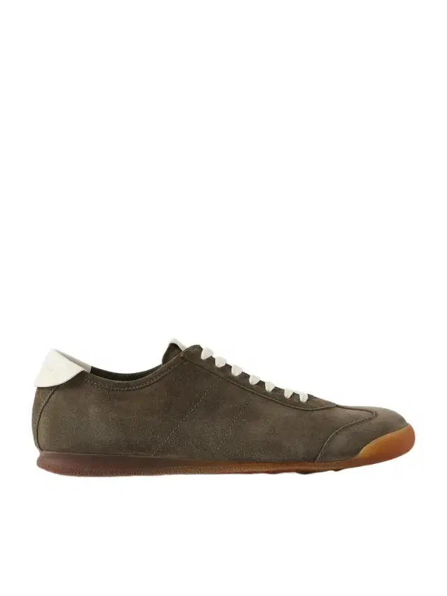 Hazel 001 Leather-Trimmed Suede Sneakers - Men