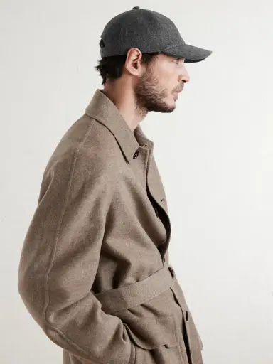 Loro Piana Logo-Embroidered Storm System Baby Cashmere Baseball Cap - Men | Thumbnail 3 Loro Piana Logo-Embroidered Storm System Baby Cashmere Baseball Cap - Men | Thumbnail 3