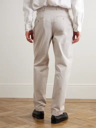 Hartford Taylor Straight-Leg Cotton-Gabardine Trousers - Men | Thumbnail 4 Hartford Taylor Straight-Leg Cotton-Gabardine Trousers - Men | Thumbnail 4