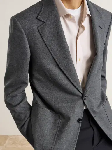Tom Ford Shelton Wool-Blend Blazer - Men | Thumbnail 6