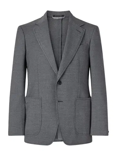 Tom Ford Shelton Wool-Blend Blazer - Men | Thumbnail 1