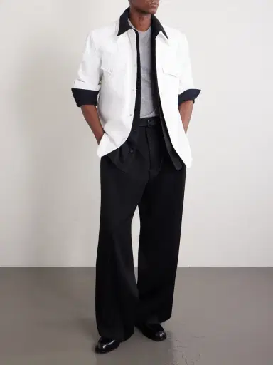 Gabriela Hearst Richard Denim Western Shirt - Men | Thumbnail 2 Gabriela Hearst Richard Denim Western Shirt - Men | Thumbnail 2