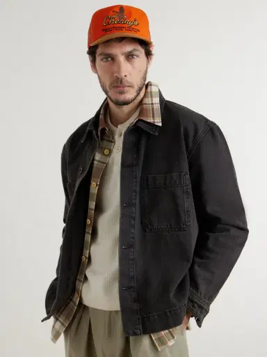Cherry Los Angeles Outfitter Embroidered Twill and Mesh Trucker Cap - Men | Thumbnail 2
