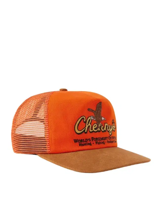 Outfitter Embroidered Twill and Mesh Trucker Cap - Men