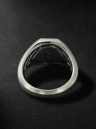 David Yurman Streamline® Sterling Silver Pietersite Signet Ring - Men | Thumbnail 4 David Yurman Streamline® Sterling Silver Pietersite Signet Ring - Men | Thumbnail 4